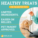 Etta Says! Sit! Training Treats for Dogs Peanut Butter Flavor