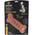 Starmark Flex Grip Treat Ringer Bone, Red, Large