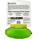 Starmark Pickle Pocket Treat Dispensing Dog Toy backside