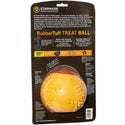 Starmark RubberTuff Dog Treat Ball Orange large backside