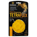 Starmark Treat Dispensing Tetraflex Dog Toy, Yellow, Small