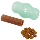 Starmark Treat Crunching Multiball Treat Dispenser, Green with treats