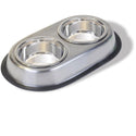 Van Ness Plastics Heavyweight Stainless Steel Double Dish