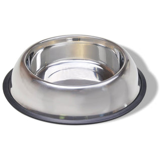 Van Ness Plastics Stainless Steel No-Tip Dish