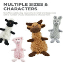 Outward Hound Scruffles Lamb Plush Squeaky Toy For Dog (Large)