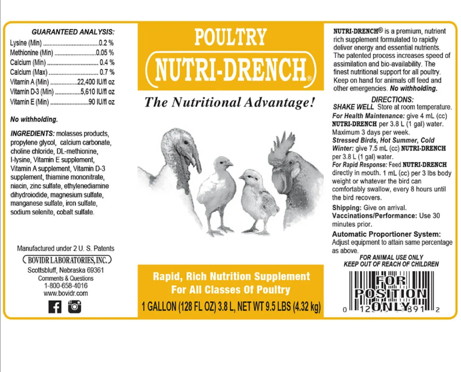 Nutri-Drench Poultry (4 oz) - 0