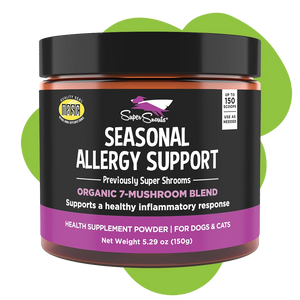 Super Snouts Seasonal Allergy Support Organic 7-Mushroom Blend for Dogs - 0