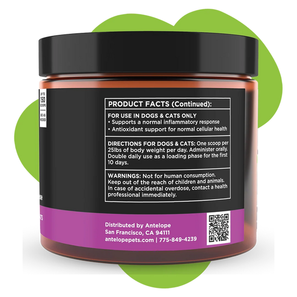 Super Snouts Seasonal Allergy Support Organic 7-Mushroom Blend for Dogs