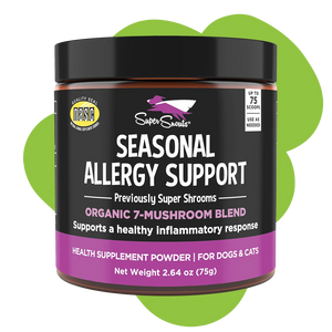 Super Snouts Seasonal Allergy Support Organic 7-Mushroom Blend for Dogs