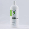 White shampoo bottle with label Vet Basics Sebo Plus for Dog and Cat, 16 oz