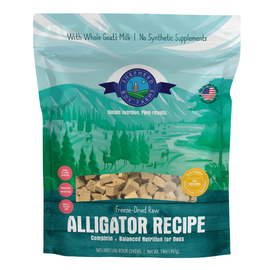 Shepherd Boy Farms Alligator Recipe Freeze Dried Dog Food (14 oz) - Freeze-Dried Dog Food 1