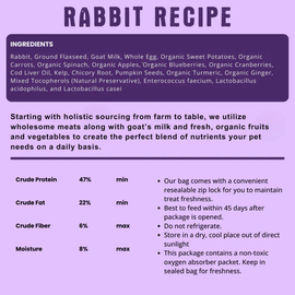 Shepherd Boy Farms Rabbit Recipe Freeze Dried Dog Food (14 oz) - Freeze-Dried Dog Food 2
