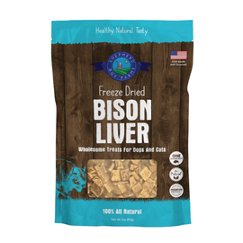 Shepherd Boy Farms Freeze Dried Bison Liver Treats for Dogs & Cats