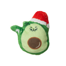 SnugArooz Avocato with Santa Hat w/ Catnip Cat Toy-3