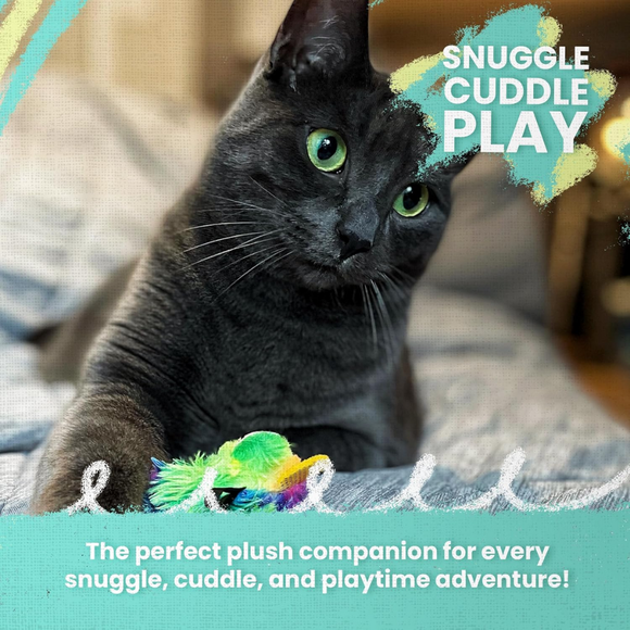 SnugArooz Avocato with Santa Hat w/ Catnip Cat Toy