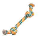 SnugArooz Puppy Fun Rope Dog Toy, Assorted Colors, 7"-9