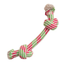 SnugArooz Puppy Fun Rope Dog Toy, Assorted Colors, 7"