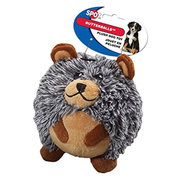Ethical Pet Spot Butterballs Forest Dog Toy, 4-Inch, Assorted