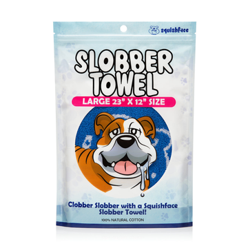 Squishface Slobber Towel for Dogs (Large)