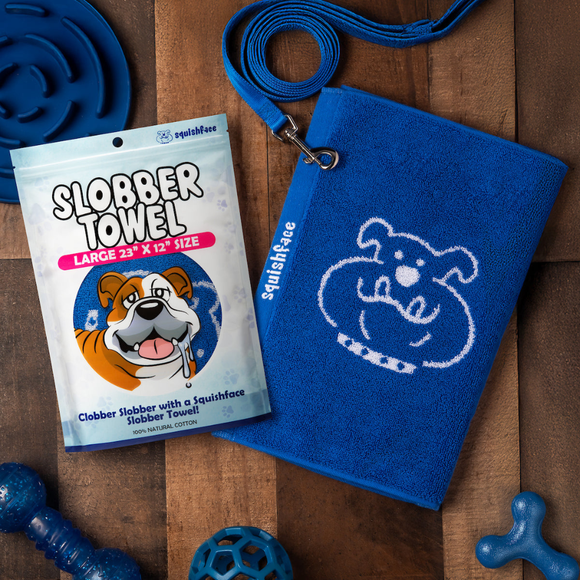Squishface Slobber Towel for Dogs (Large)