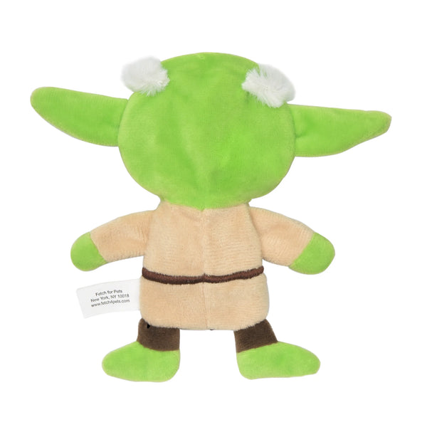 Star Wars: Yoda Plush Flattie Dog Toy, 6 inch