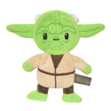Star Wars: Yoda Plush Flattie Dog Toy, 6 inch