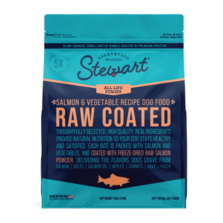 Stewart Raw Coated Salmon & Vegetable Recipe Food For Dogs