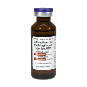 SMZ/TMP (sulfamethoxazole and trimethoprim) 80mg/16mg Injection (30 ml)