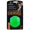 Starmark Treat Dispensing Chew Ball Tough Dog Toy medium