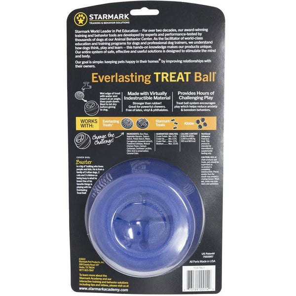 Starmark Everlasting Treat Ball Dog Chew Toy Large Backside