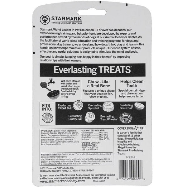 Starmark Everlasting Treats Natural Hickory Smoke Flavor Dental Chews medium backside