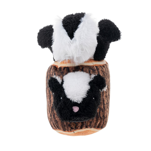 Territory Animated Moving Dog Toy - Skunk in Log - Dog Toys 10
