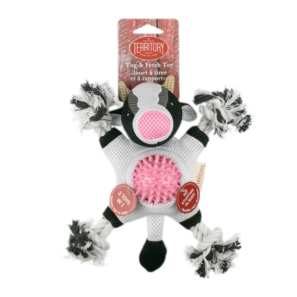 Territory 2-in-1 Fetch & Tug Dog Toy - Dog Toys 23