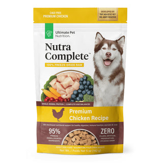 Ultimate Pet Nutrition Nutra Complete Premium Freeze-Dried Raw Dog Food Variety Bundle!