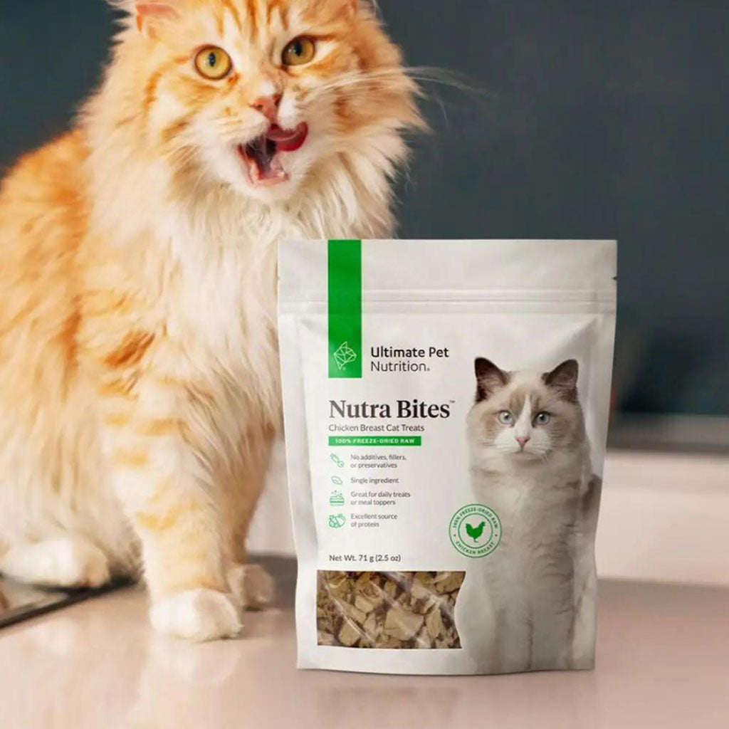 Ultimate Pet Nutrition Nutra Bites Freeze Dried Chicken Breast Cat Treats