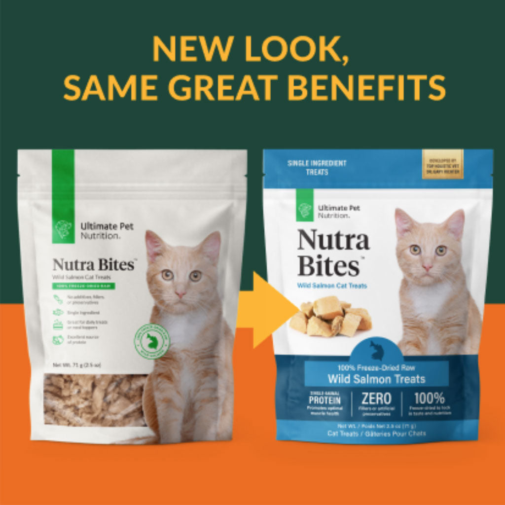 Ultimate Pet Nutrition Nutra Bites Freeze Dried Wild Salmon Cat Treats