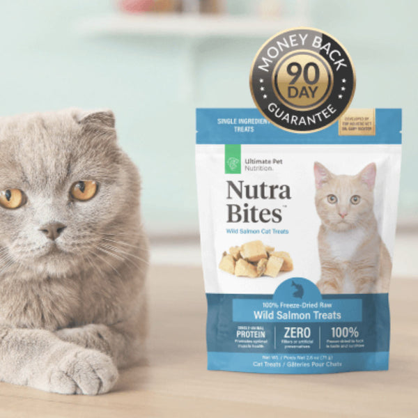 Ultimate Pet Nutrition Nutra Bites Freeze Dried Wild Salmon Cat Treats