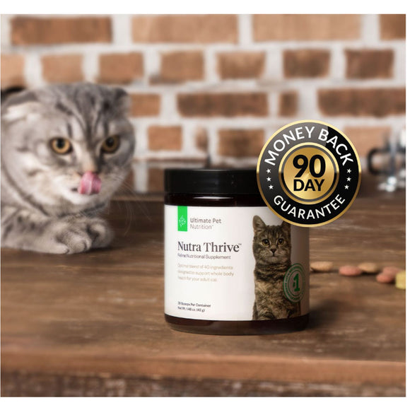 Ultimate Pet Nutrition Nutra Thrive Nutritional Supplements for Cats