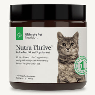 Ultimate Pet Nutrition Nutra Thrive Nutritional Supplements for Cats, 1.48-oz