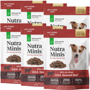 Ultimate Pet Nutrition Nutra Minis Air-Dried Beef Dog Training Treats 6-pack