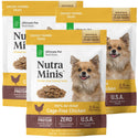 Ultimate Pet Nutrition Nutra Minis Air-Dried Chicken Dog Training Treats 3-pack