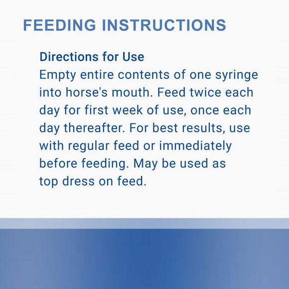 Freedom Health Succeed Digestive Conditioning Program Oral Paste Feeding Instructions