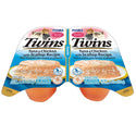 Inaba Twins Tuna & Chicken with Scallop Recipe Grain-Free Cat Food, 1.23-oz