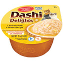 Inaba Dashi Delights Chicken with Cheese Recipe in Broth Cat Food, 2.5-oz