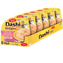 Inaba Dashi Delights Chicken with Salmon Recipe in Broth Cat Food, 2.5-oz, pack of 6