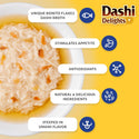 Inaba Dashi Delights Chicken with Salmon Recipe in Broth Cat Food