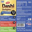 Inaba Dashi Delights Tuna Variety Pack in Broth Cat Food, 2.5-oz