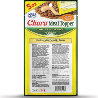 Inaba Churu Meal Topper Chicken with Pumpkin Recipe Dog Food