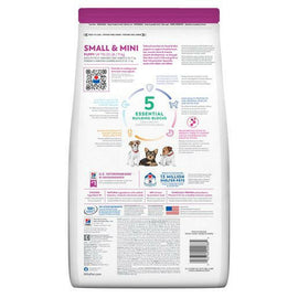 Hill's Science Diet Puppy Small & Mini Chicken Meal & Brown Rice Recipe Dry Dog Food, 4.5 lb bag - 0