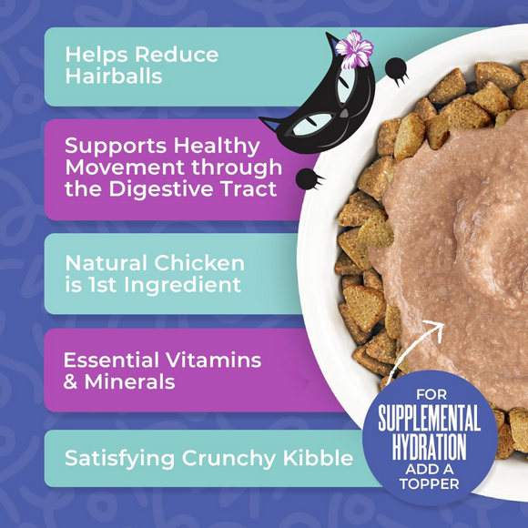 Tiki Cat Born Carnivore Hairball Control Chicken Recipe Dry Cat Food